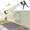 Professional Caulking Gun Full Metal Structure ABS Gun 400-600ML  StrongThrust Ratio Hand Caulking Guns for Tubular Glue