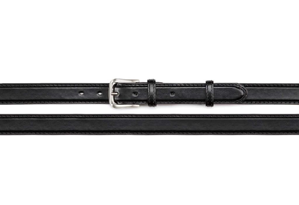Мужской костюмный ремень узкий