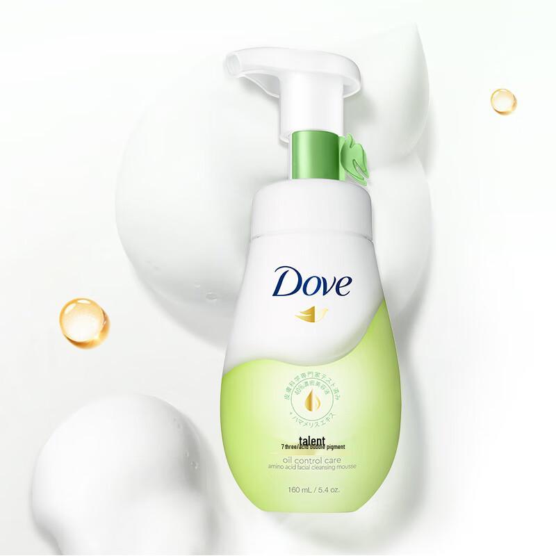 DOVE Контроль жирности и увлажняющая очищающая пенка