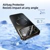 ABEEL For iPhone 17 Pro Magnetic Case TPU PC Cooling Matte Phone Back Cover with Lens Film