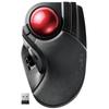 Трекбольная мышь ELECOM беспроводная с большим шариком, 8 кнопок, функция наклона, черная M-HT1DRBK