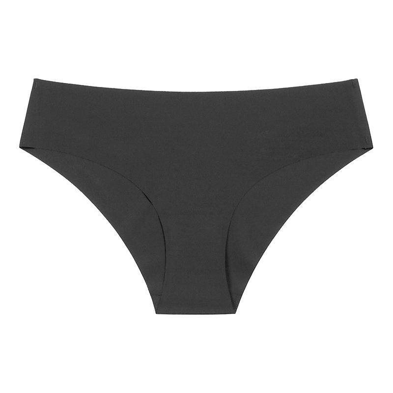 1 шт. сексуальное однотонное бесшовное нижнее белье удобное гладкое с низкой талией без следов M-XL