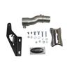 Fit For Triumph Speed, "Scrambler 400x Stallion Silver Blaze Exhaust Silencer"