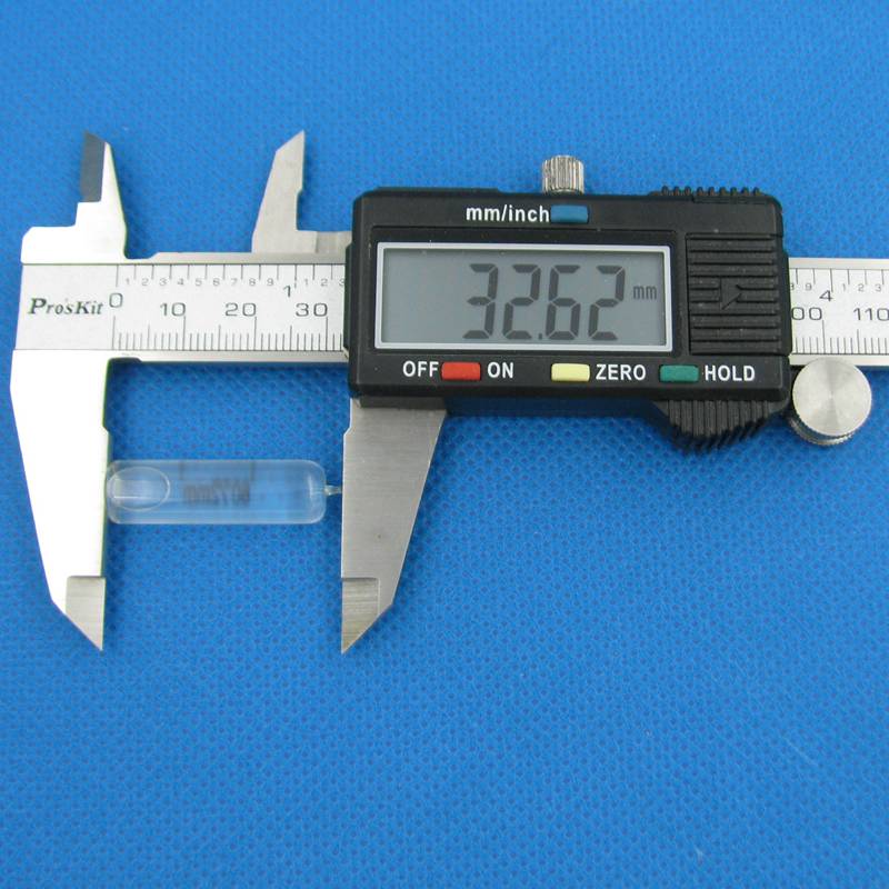 9*34mm 60"/2mm High Precision Glass Long Bubble Level Tube Vials Cylinder Spirit Level Bubble