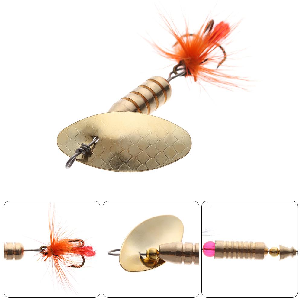 1 шт. новые блестки прочный тройной крючок рыболовная приманка блесна вращающаяся приманка