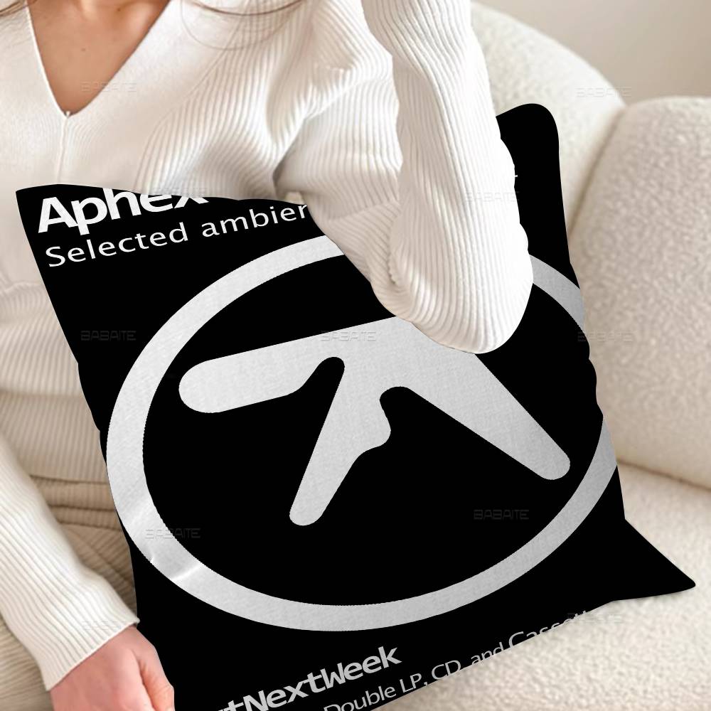 DJ A-Aphex T-Twin Подушка Чехол для подушки Наволочка Гостиная Диван Домашний декор Индивидуальный