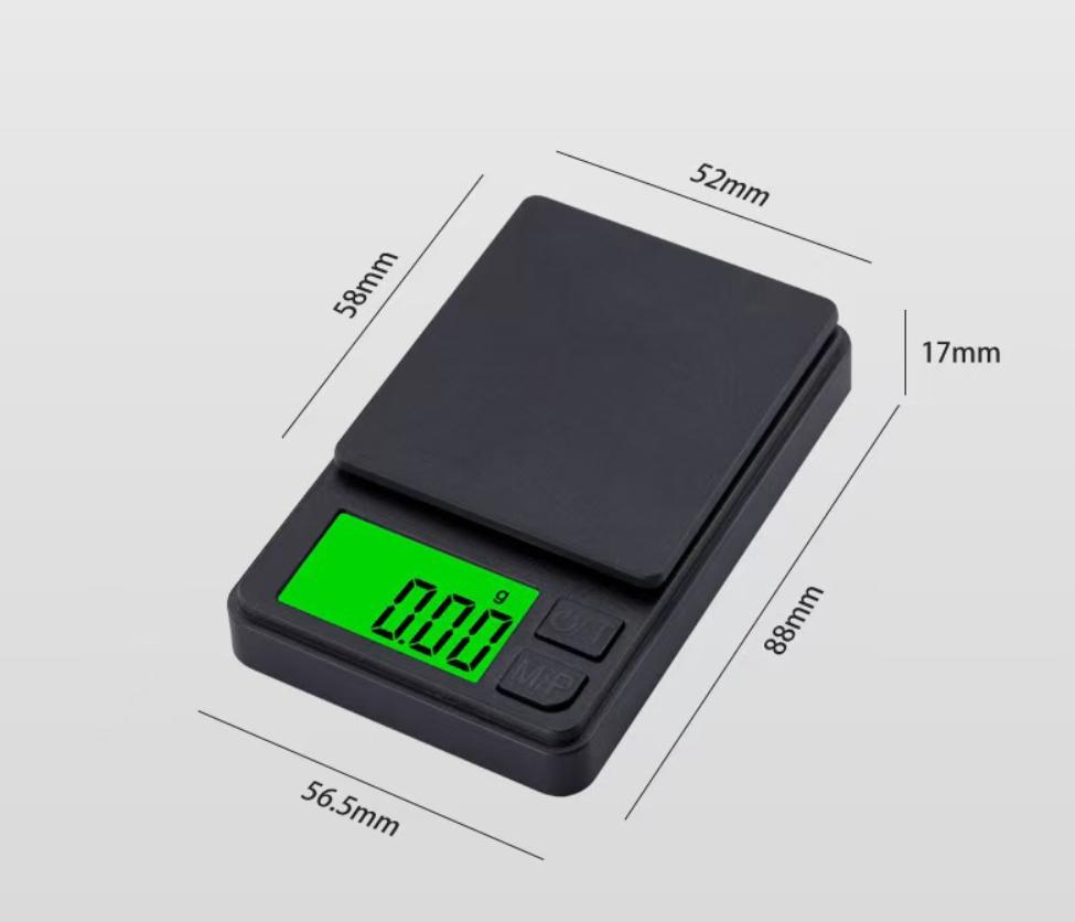 High Precision Digital Jewelry Scale 0.01g Accuracy Mini Pocket Scale Electronic Weighing Device for Small Items