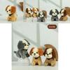 Cozy Plush Dog Keychain Cute Soft Toy For Bag Accessories In Various Shades