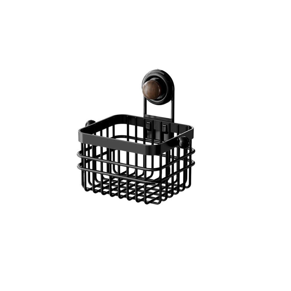 Rust-proof Kitchen Wall Hanging Rack Suction Cup Hanging Onion Storage Box Shower