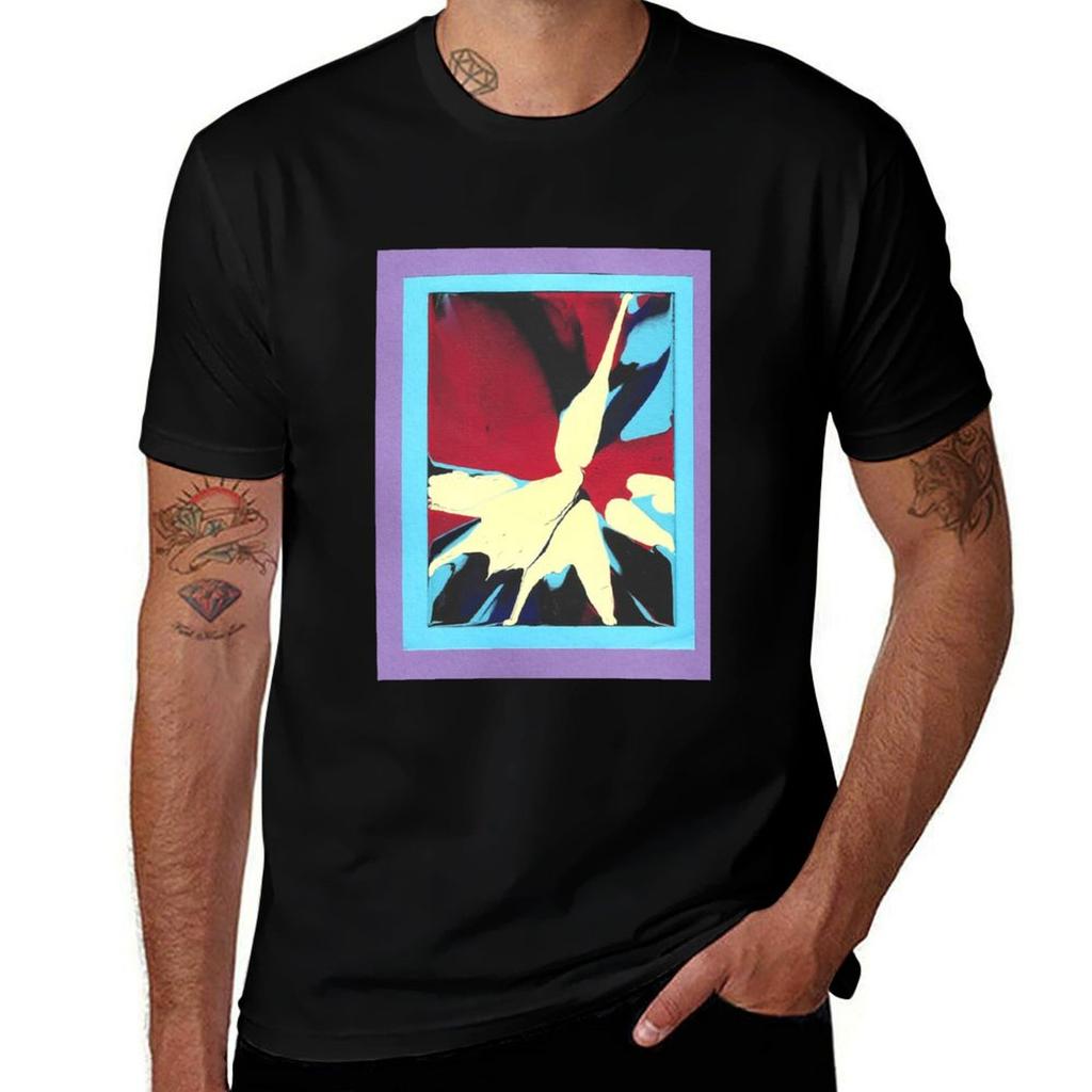 Spin Art No Seven Tshirt Functional Casual Short Sleeve Tee Tshirt