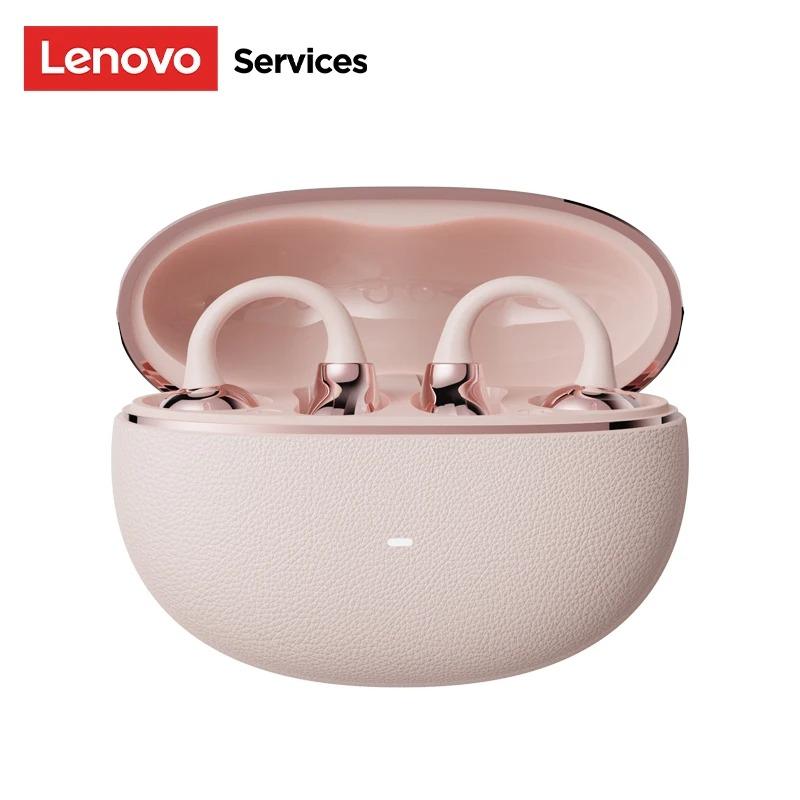 Оригинальные беспроводные наушники-клипсы Lenovo RS123 Bluetooth 6.0 Удобные наушники-клипсы 0,06 с Низкая задержка Игровые наушники 30 часов работы