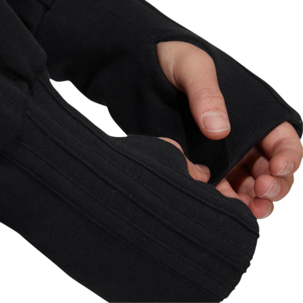 Adidas Im Cardigan Solid Color Soft Comfortable Casual Sports Long Sleeve Knit Sweater Women Tops Black HC3823