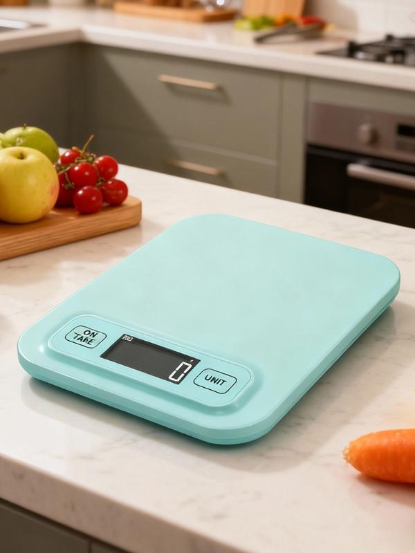 Цифровые кухонные весы Precision, точность 1 г, большой ЖК-экран, диапазон взвешивания 5 кг/10 кг и несколько единиц измерения