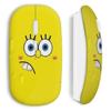 Беспроводная мышь - Губка Боб - Желтая - USB - Совместима с Mac и PC - Включен USB-ключ Wi-Fi