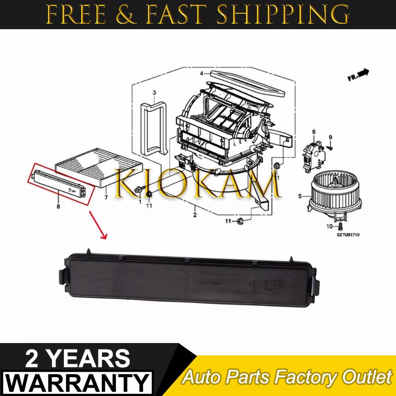 80292TF0003 Car Cabin Air Filter Cover 80292-TF0-003 Replacement For Crown Road For CRV Acura RDX High Quality Car Accessories