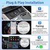 3 в 1 Carplay&Auto Box Проводной и беспроводной адаптер Android Auto для проводных автомобилей Android Auto Smart Ai Box WiFi для Netflix Youtube
