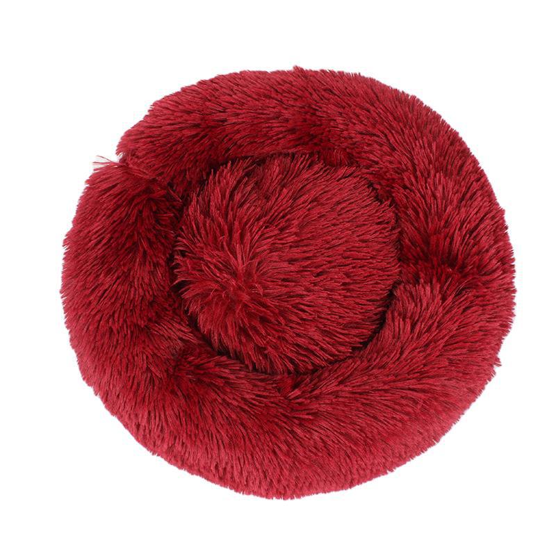 Креативная плюшевая сумка Four Seasons, теплая, круглого размера, для кошек и собак, для собак, для кошек, для домашних животных, товары для животных