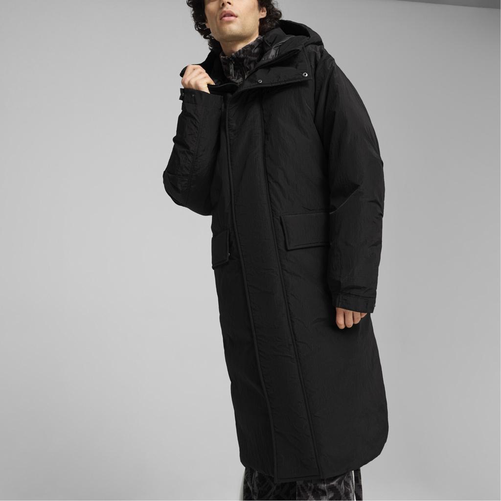 Puma Теплая Удобная Приятная к коже Ветрозащитная Пуховая Куртка Мужские куртки Черный 62743101