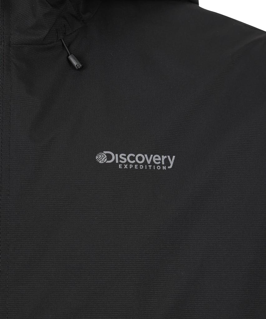 Мужская функциональная тканая тренировочная куртка с капюшоном Discovery Expedition 2L (черный)