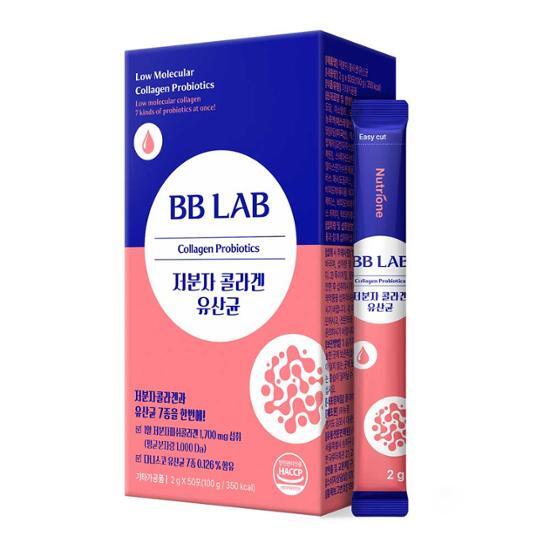 BB Lab низкомолекулярный коллаген Lactobacillus 50 пакетов (запас на 25 дней)
