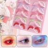10pair Soft Lashes Extension Comfortable Fake Eyelashes Curled Colored False Eyelashes  Cosplay