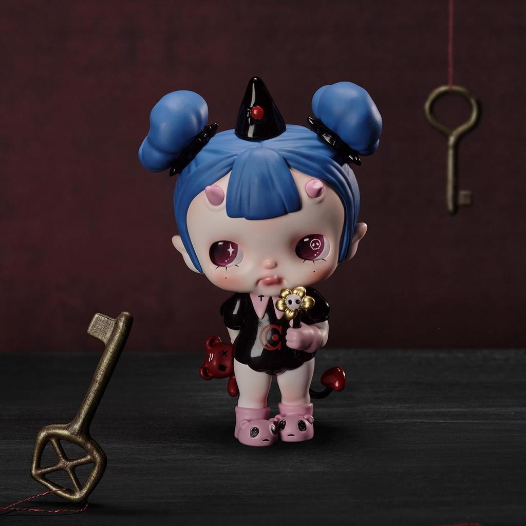 POP MART TINYTINY-Пролог Серия Фигурки Фигурки в Слепой Коробке, Коллекционные Игрушки Домашние Украшения, Праздничные Подарки на День Рождения для Девочек и Мальчиков, Одна Коробка