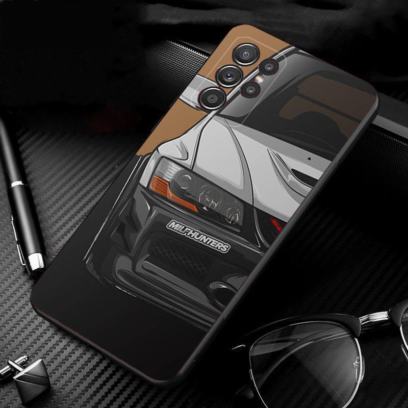 Чехол для телефона Samsung Galaxy S22 S20 Note20 Ultra S20 S22 S21 S10 S9 Plus S10E S20FE Note10Plus Note9 JDM Sports Car