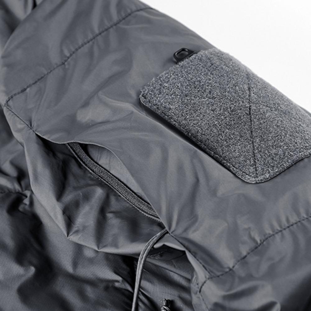 Мужская зимняя тактическая куртка для улицы, пальто, теплое, ветрозащитное, водонепроницаемое, холодостойкое, однотонное худи, топы для пешего туризма