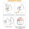 Silicone Diaphragm Membrane Duckbill Valve 24mm/27mm Flange Horn Wearable Electric Breast Pump Accessories for S18/S21