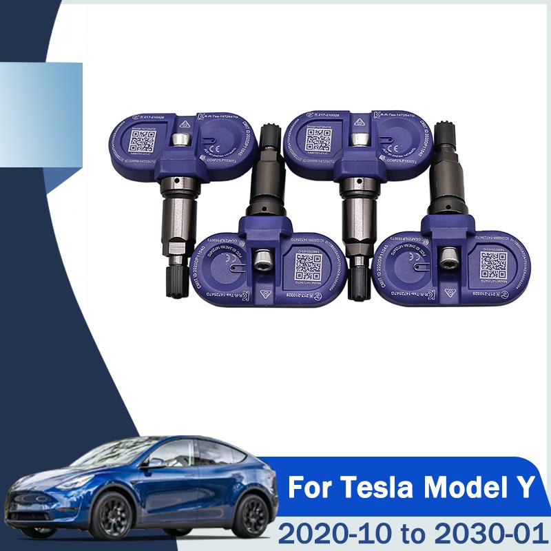 Tire Pressure Monitor Sensors BLE Bluetooth TPMS Sensor For Tesla Model 3 Y S X 2020-2025 Replaces 1490701-01-B 1490701-01-C
