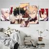 My Hero Academia Anime Figure Canvas Wall Pictures Modular Canvas Painting for Living Room Decor Modern Home Decoration Artwork
