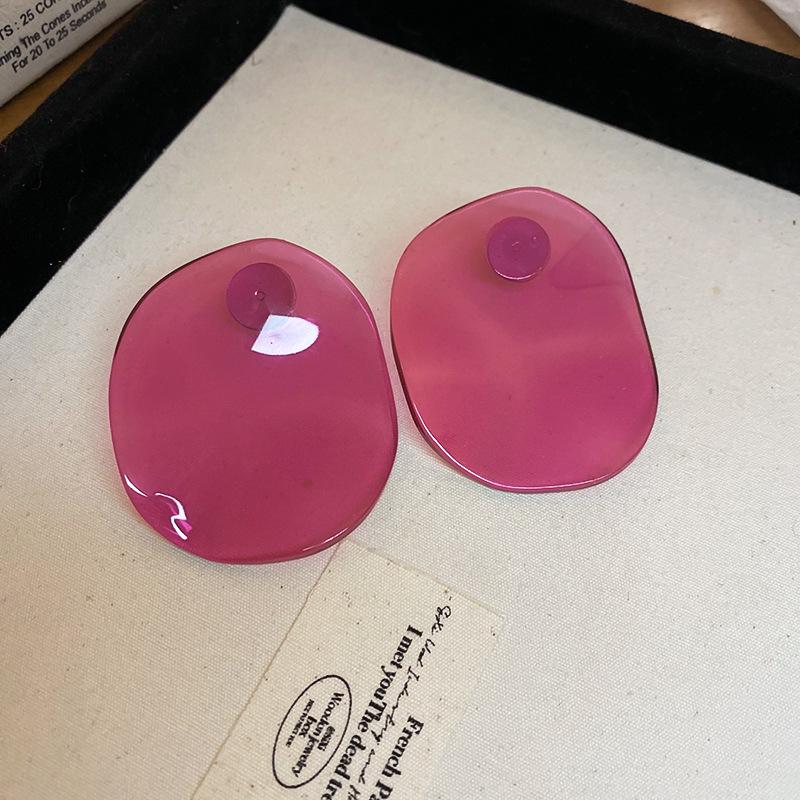 Богемные розовые серьги-кисточки с цветком из бисера и жемчуга