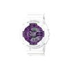 Casio / Часы с кварцевым механизмом Унисекс Фиолетовый циферблат GA-110XWS