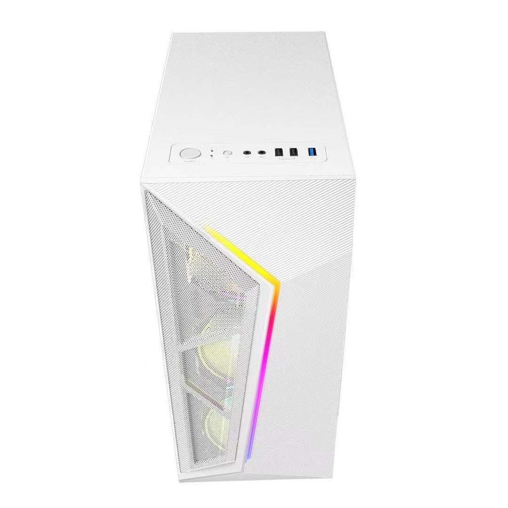 Корпус игрового компьютера Qihangzhe V8 RGB с прозрачной стороной