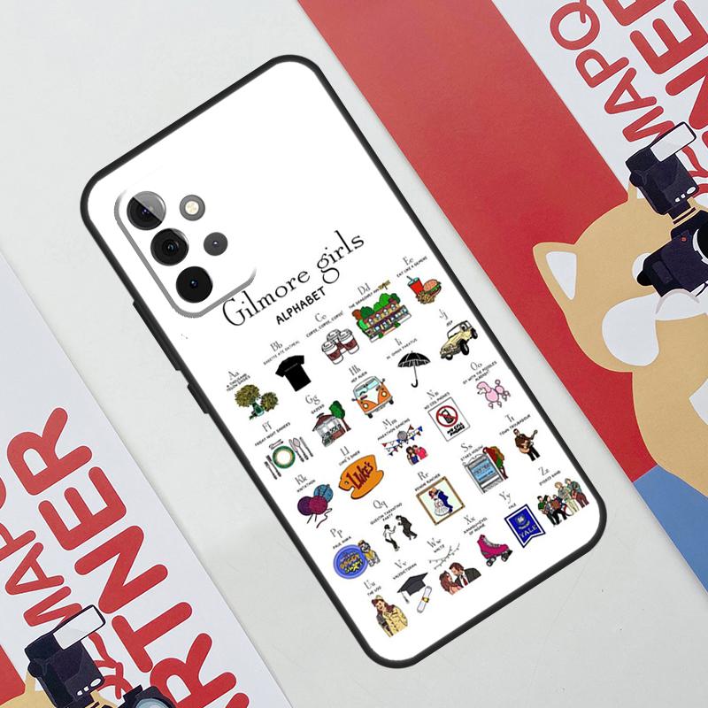 Чехол-коллаж «Девочки Гилмор» для Samsung Galaxy A14 A24 A34 A54 A51 A71 A13 A23 A33 A53 A12 A22 A32 A42 A52