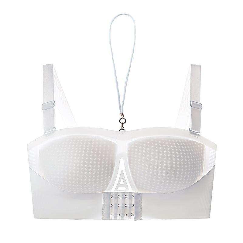Sexy Strapless Bra Plus Size Underwear Seamless Front Closure Bralette Push Up Non-Slip Brassiere Multiway Female Lingerie M-6XL