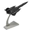 NUOTIE Blackbird 17972 Metal Diecast Aircraft Model with Stand US Air Force Cold War Fighter Alloy Model 1/200 SR-71A (64-17972)