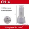 CE Nipple Type Transparent Flame Retardant Wire Connector Caps, Quick Connect Nylon Crimp Terminals