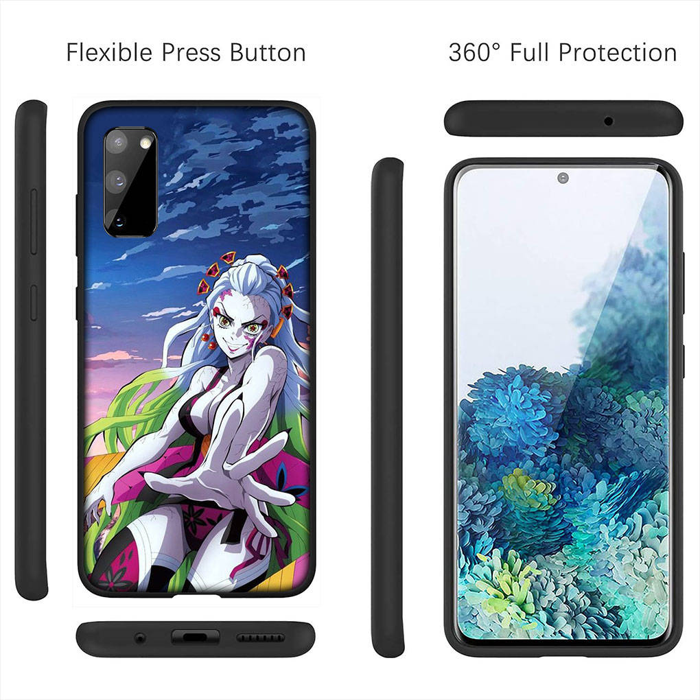 Для Samsung Galaxy S24 S23 iPhone 16 15 14 Xiaomi Redmi Note 13 12 11 10 8 Plus 9 Pro Max X XR Чехол для телефона Demon Slayer Nezuko Daki Gyutaro OPPO Huawei