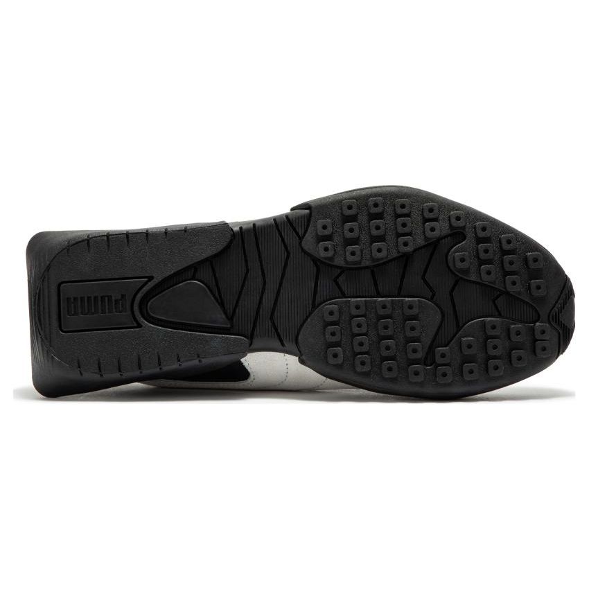 Puma Vaderon Clean Кожаные Спортивные Низкие Кроссовки для Повседневной Носки Унисекс Кроссовки Черные 394615-01