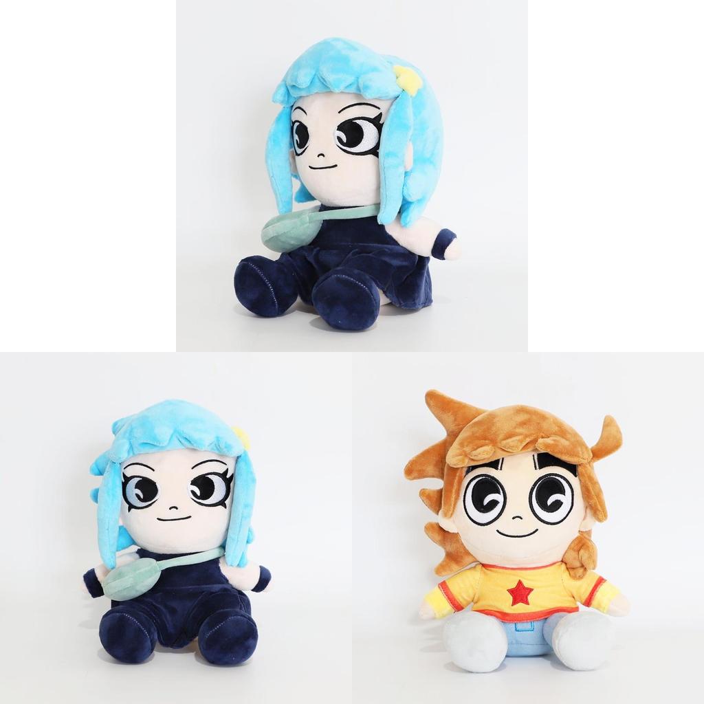 Scott Pilgrim Plush Doll Water Crystal Soft Material With Cartoon Character Design For Fans And Collectors