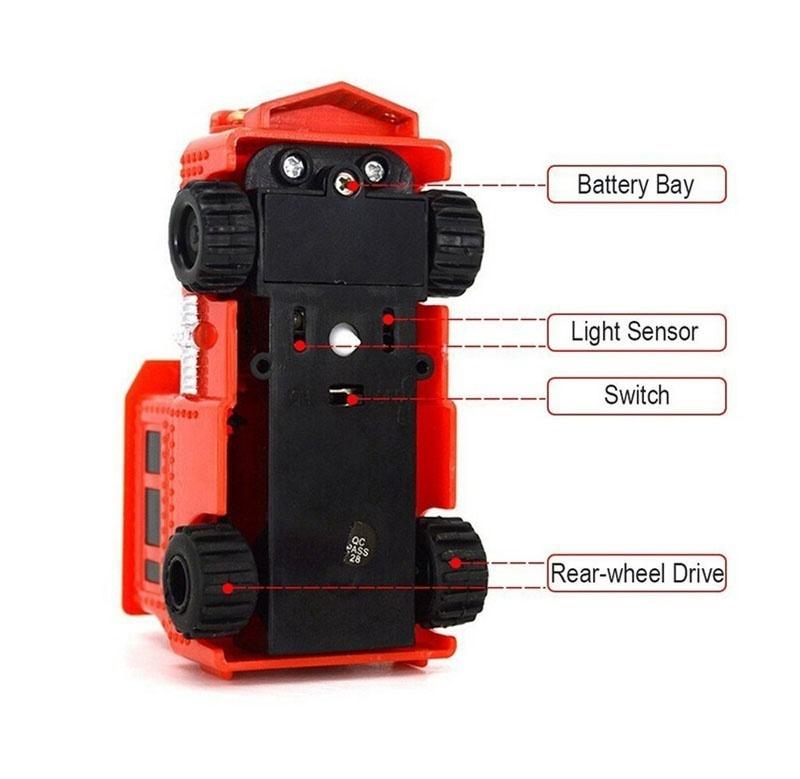 Волшебная ручка Индуктивный автомобиль Грузовик Танк Следуйте каждой нарисованной черной линии Трек Мини-игрушки Технологические транспортные средства