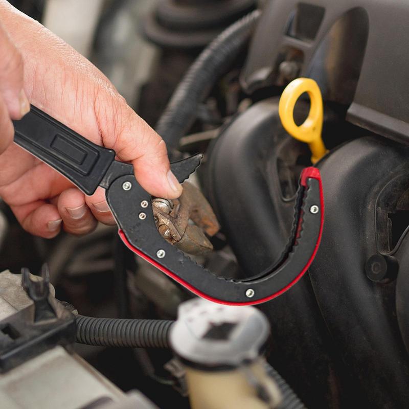 Ключ для масляного фильтра с длинной ручкой и широким отверстием для масляного фильтра мотоцикла, эргономичный нескользящий инструмент для масляного фильтра для легкого снятия