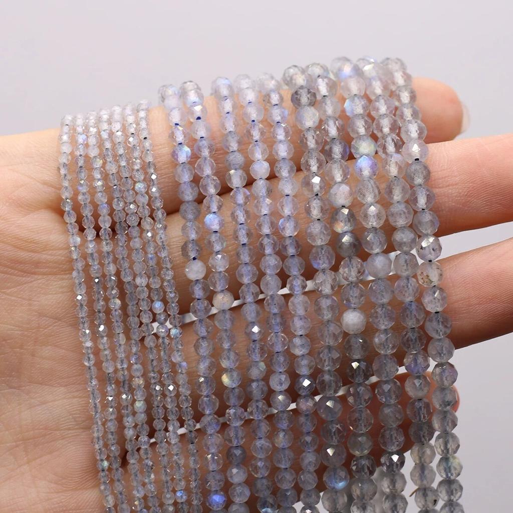 4 мм натуральный камень ограненные маленькие бусины аметисты лазурит кварцевые бусины для изготовления ювелирных изделий своими руками ожерелье браслет аксессуары