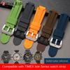 Для timex E-tide Компас Браслет T2N739 T2N720 T2N721 выпуклое ушко 16мм ремешок водостойкий силиконовый мужской ремешок для часов браслет