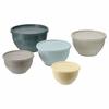 IKEA GARNITYREN Bowls with Lids, Set of 5, Mixed Colors (404.801.30)