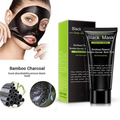 BIOAQUA Blackhead Remover Tearing Mask Глубокая очистка кожи Маски-пленки для контроля жирности Маска глубокого очищения с древесным углем и черной грязью