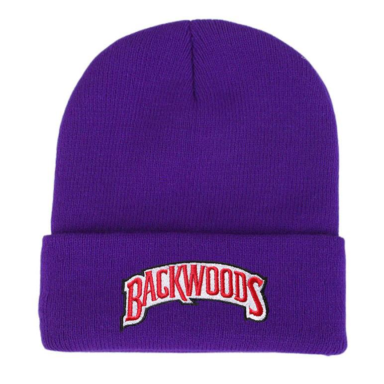 Вышитая шапка-бини Backwoods с регулируемой посадкой для уличной моды и холодной погоды