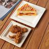 Biodegradable Square Sugarcane Pulp Plates
