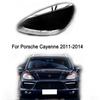 Автомобильная передняя крышка фары, абажур фары, крышка фары автомобиля, стеклянная линза для Porsche Cayenne 2011-2014